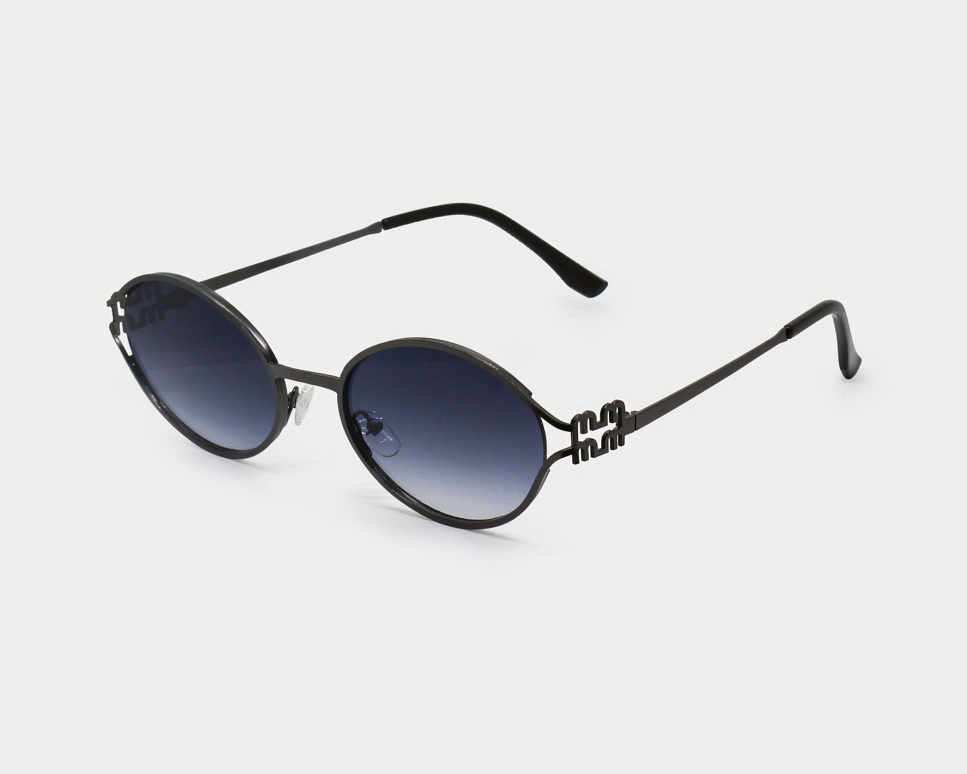 Miu Miu Gun Metal Lente negro