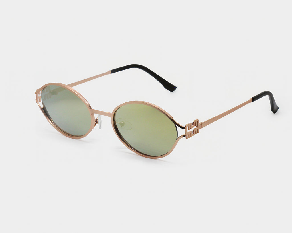 Miu Miu Gun Metal Lente Espejado
