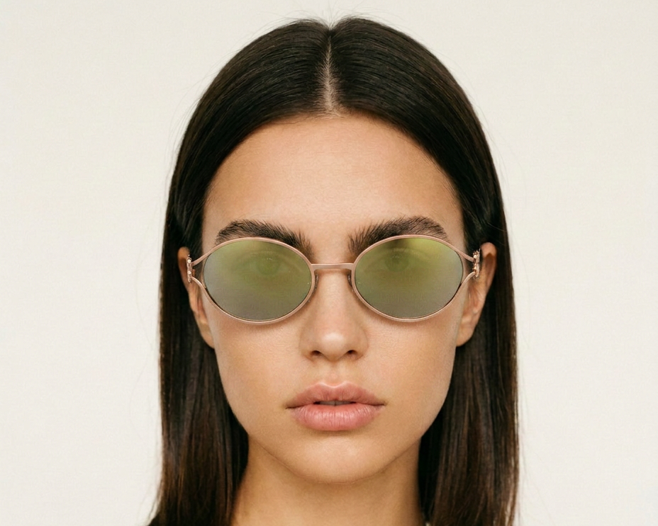 Miu Miu Gun Metal Lente Espejado
